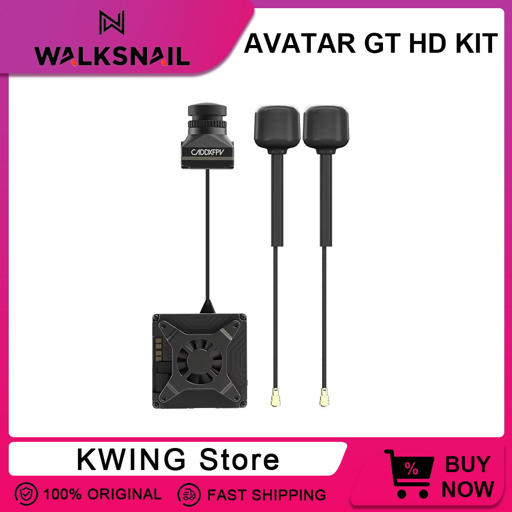 Walksnail Avatar GT HD KIT 2W  - Walksnail Avatar Gt Kit 2W Vtx avis et prix
