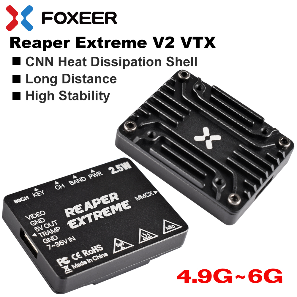 Foxeer 5.8g Reaper Extreme V2  - Foxeer Reaper Extreme 2.5W Vtx avis et prix