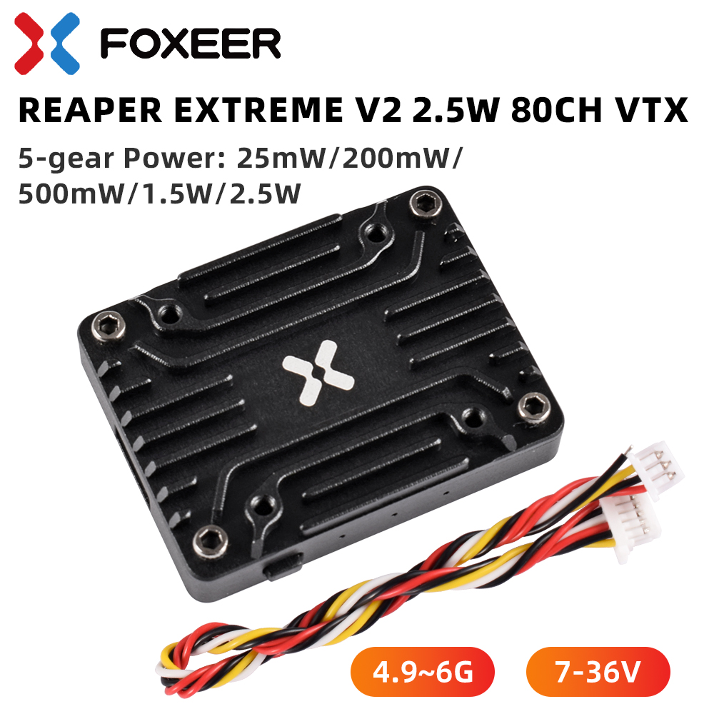Foxeer 5.8g Reaper Extreme V2  - Foxeer Reaper Extreme 2.5W Vtx avis et prix
