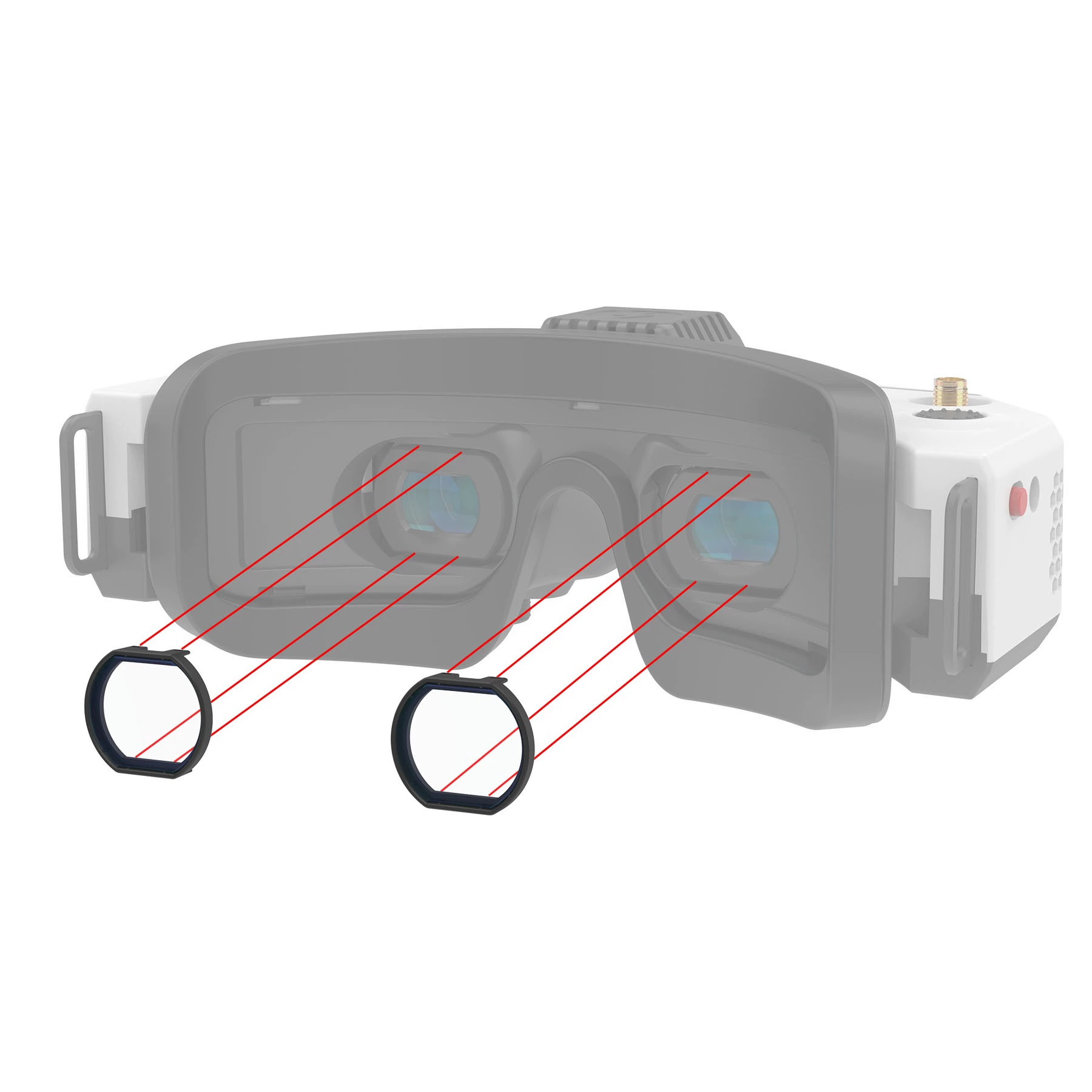 Lunettes HDZero Goggles 2 FPV  - Hdzero Goggles Digital Hd Fpv avis et prix