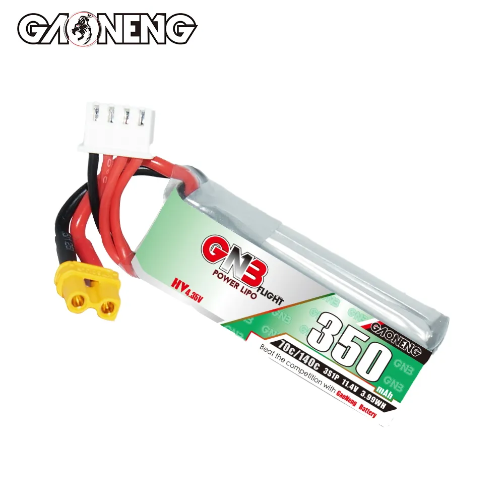 Batterie LiPo Gaoneng GNB 350m - Walksnail Avatar Hd Goggles X avis et prix