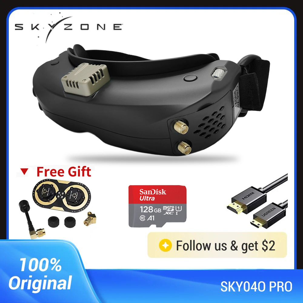 Lunettes FPV OLED Skyzone SKY0 - Skyzone Sky04O Pro Fpv Goggles avis et prix