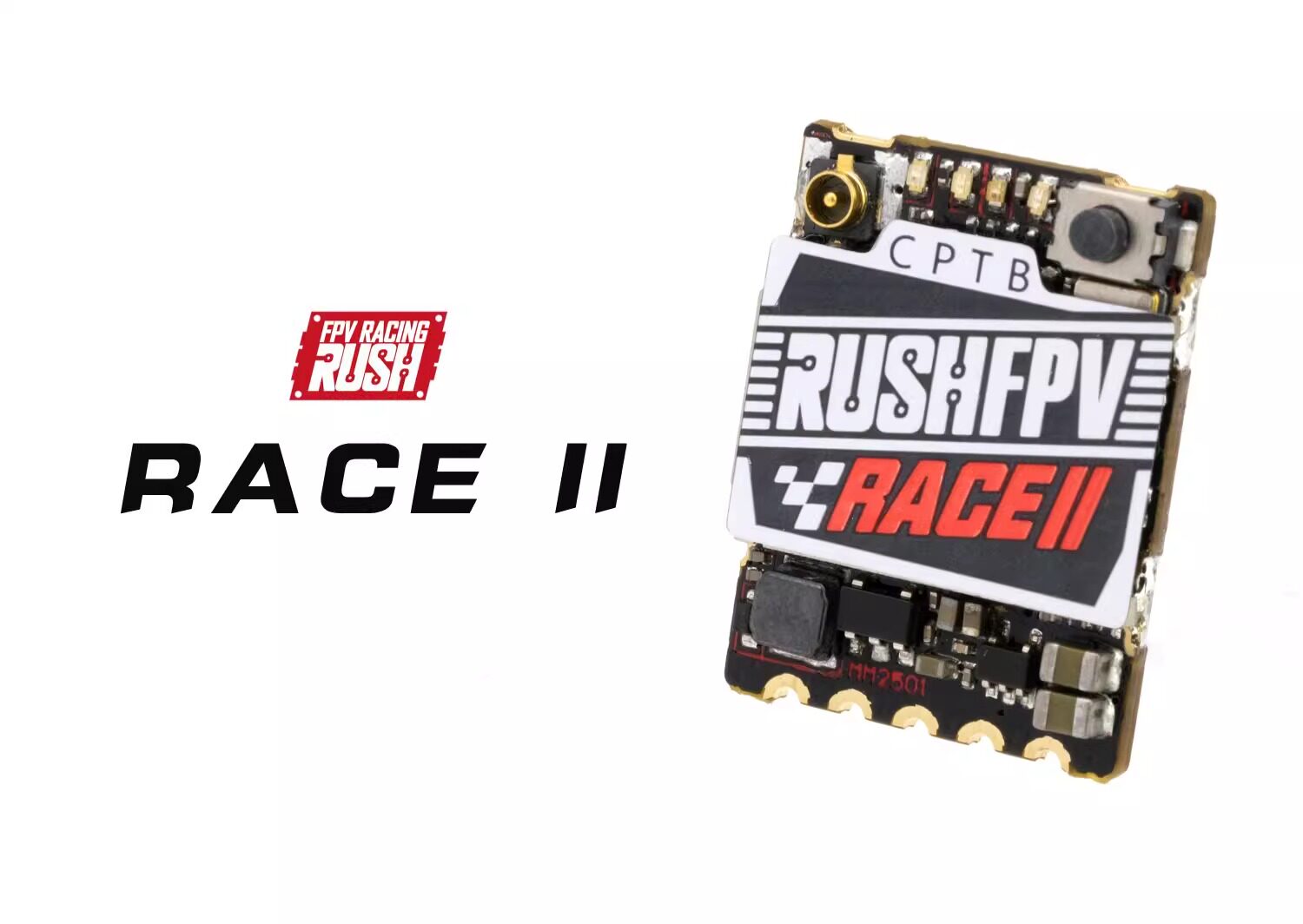 RUSHFPV 5.8G Analog VTX SOLO 1 - Foxeer Reaper Extreme 2.5W Vtx avis et prix